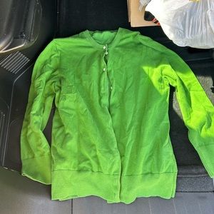 Green Cardigan